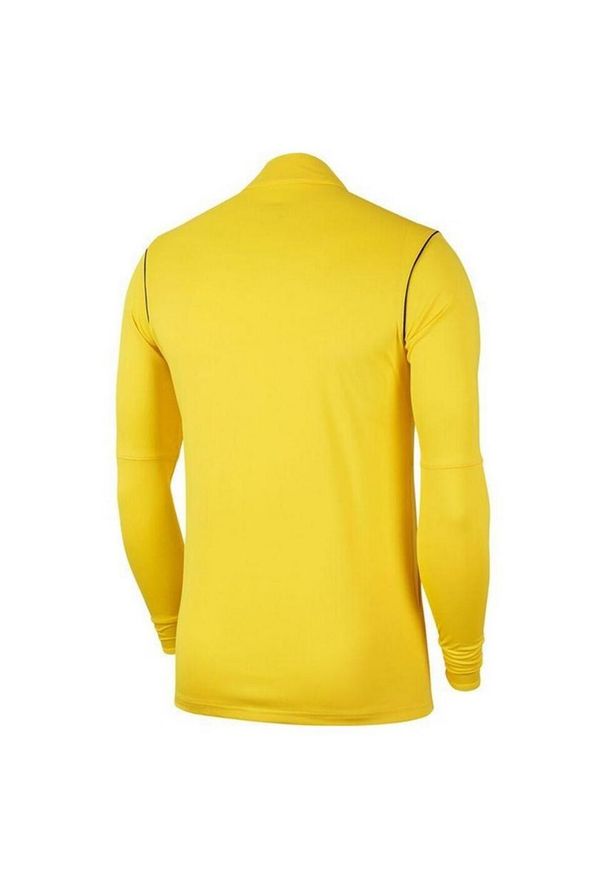 Nike - Męska Kurtka Dresowa Dry Park 20. Kolor: żółty. Materiał: dresówka. Sport: turystyka piesza