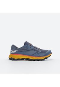 KIPRUN - Buty do biegania w terenie męskie Kiprun XT8. Kolor: czerwony, pomarańczowy, niebieski, wielokolorowy. Materiał: kauczuk, materiał. Szerokość cholewki: normalna. Sport: bieganie