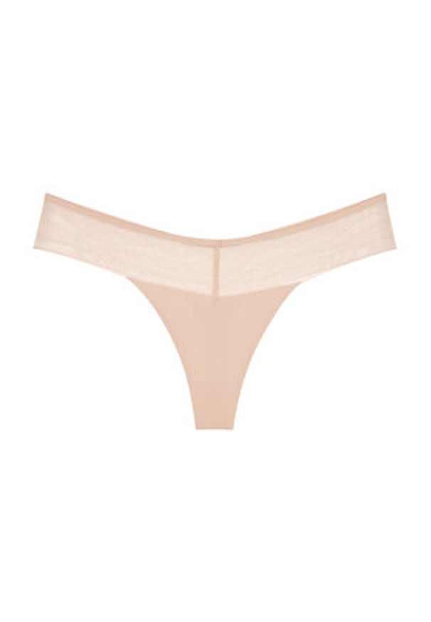 Triumph Stringi Breathe & Lift Smart 10226446 Beżowy. Kolor: beżowy. Materiał: syntetyk