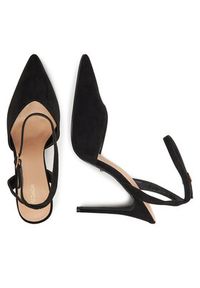 DeeZee Szpilki 92831-322 Czarny. Kolor: czarny. Materiał: materiał. Obcas: na szpilce #7