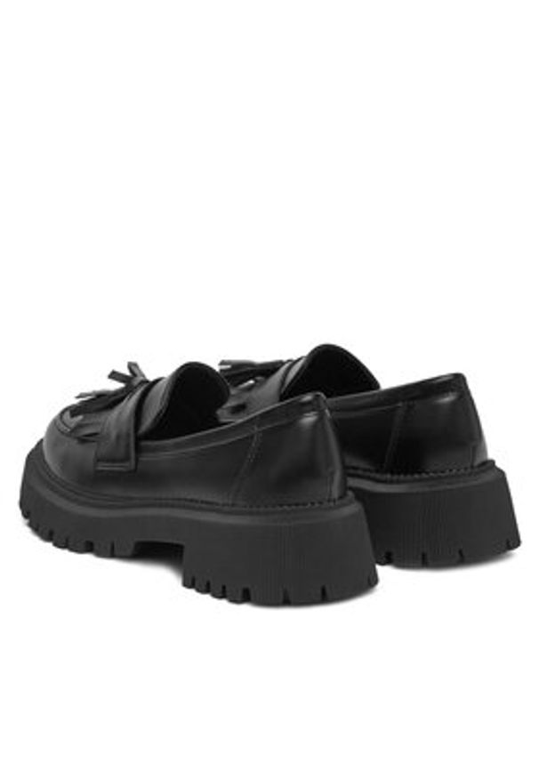 DeeZee Loafersy S670-21 Czarny. Kolor: czarny. Materiał: materiał