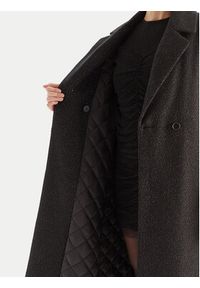 TwinSet - TWINSET Płaszcz zimowy 252TT2040 Czarny Regular Fit. Kolor: czarny. Sezon: zima #2