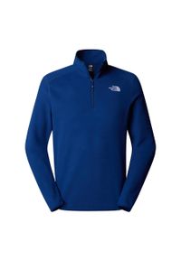 The North Face Polar 100 Glacier 1/4 Nf0A855Wd1R. Kolor: niebieski. Materiał: polar