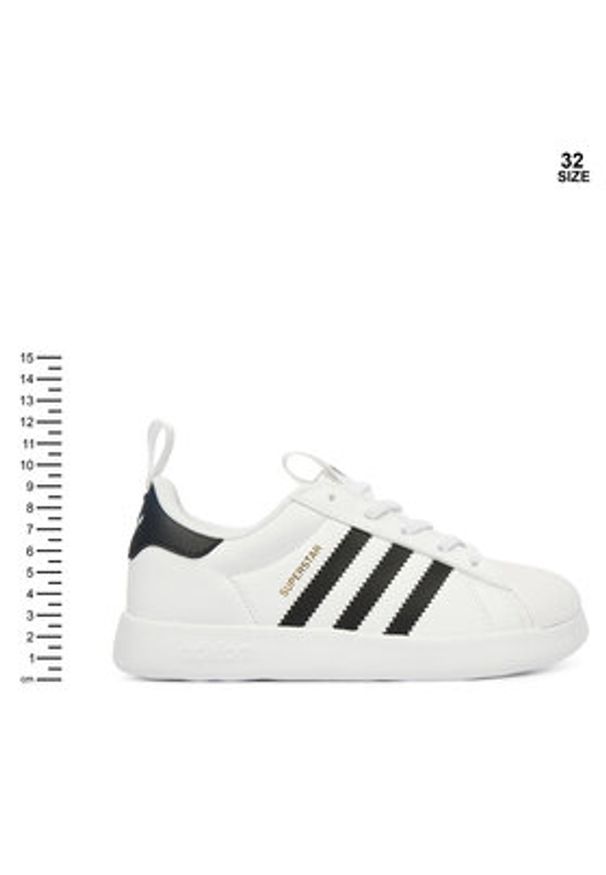 adidas Originals Sneakersy Superstar 360 C JS0718 Biały. Kolor: biały. Materiał: skóra. Model: Adidas Superstar