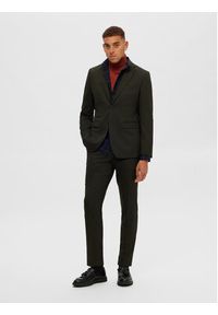 Selected Homme Golf 16074684 Pomarańczowy Regular Fit. Typ kołnierza: golf. Kolor: pomarańczowy. Materiał: bawełna #4