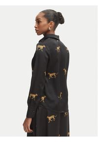 LOLA CASADEMUNT Koszula LS2615051 Czarny Regular Fit. Kolor: czarny. Materiał: syntetyk #2