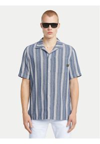 G-Star RAW - G-Star Raw Koszula One Pocket D26183-D916 Niebieski Regular Fit. Kolor: niebieski. Materiał: bawełna