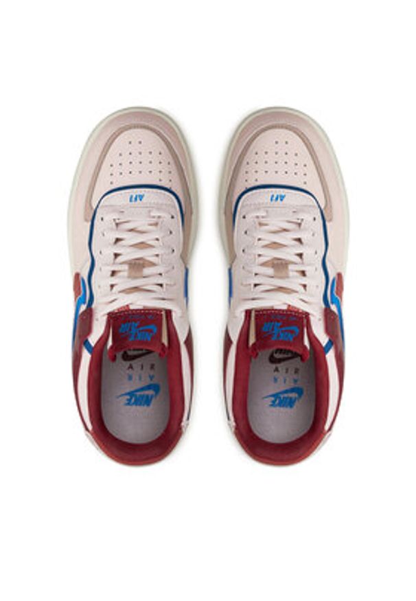 Nike Sneakersy Af1 Shadow CI0919 601 Kolorowy. Materiał: skóra. Wzór: kolorowy