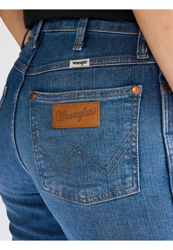 Wrangler - DAMSKIE SPODNIE WRANGLER SIENNA REBEL BLUE 112362641