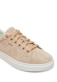 BOSS Sneakersy Kieran_Tenn_sdW 50541646 Beżowy. Kolor: beżowy. Materiał: skóra, zamsz #6
