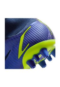 Buty piłkarskie Nike Superfly 8 Elite Ag M CV0956-574 niebieskie niebieskie. Nosek buta: okrągły. Kolor: niebieski. Materiał: materiał, tkanina, syntetyk. Szerokość cholewki: normalna. Sezon: zima. Sport: piłka nożna #4