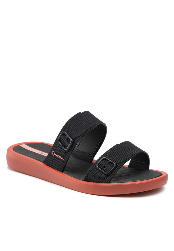 Klapki Ipanema Nuvea Slide 26697 Brown/Black 21016. Kolor: zielony