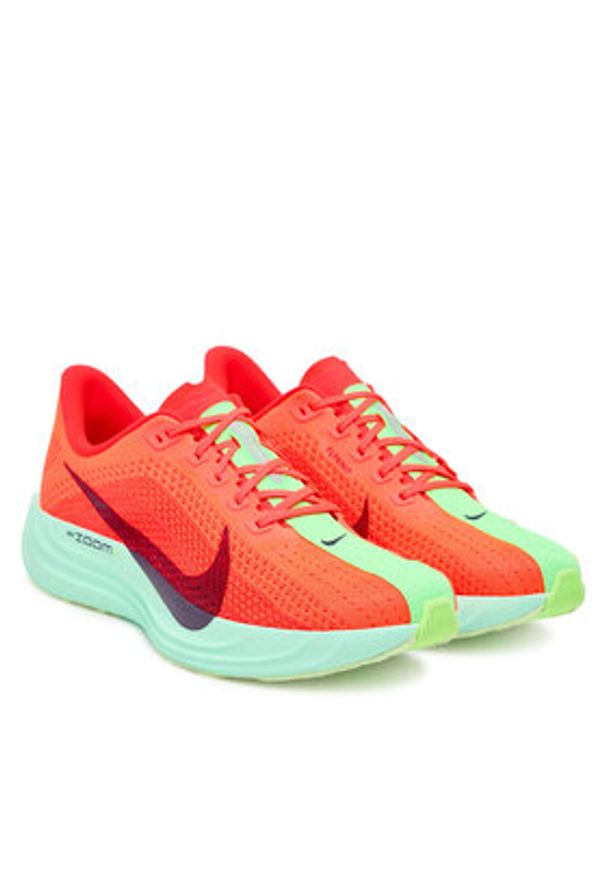 Nike Buty do biegania Pegasus Plus FQ7262 600 Pomarańczowy. Kolor: pomarańczowy. Materiał: materiał, mesh