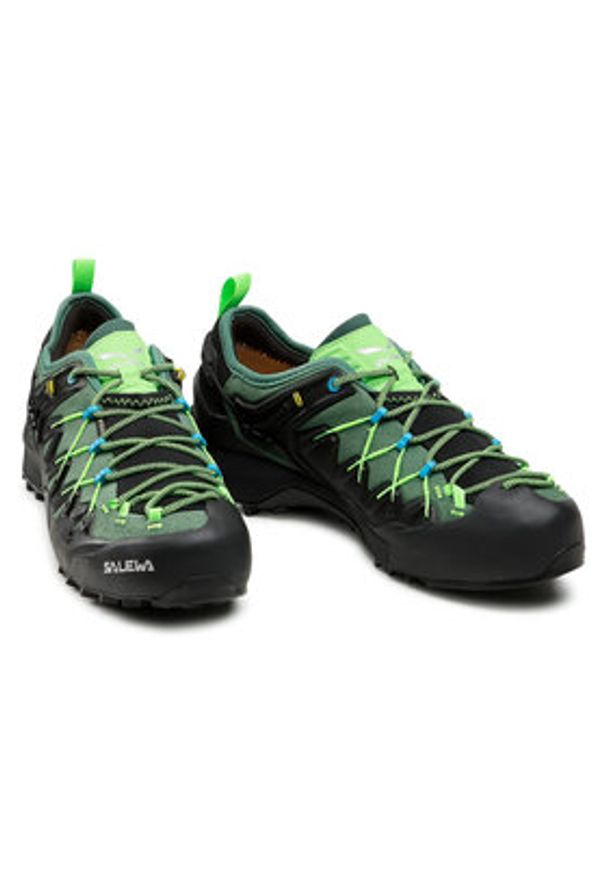 Salewa Trekkingi Ms Wildfire Edge Gtx GORE-TEX 61375 Zielony. Kolor: zielony. Materiał: skóra, zamsz. Technologia: Gore-Tex. Sport: turystyka piesza
