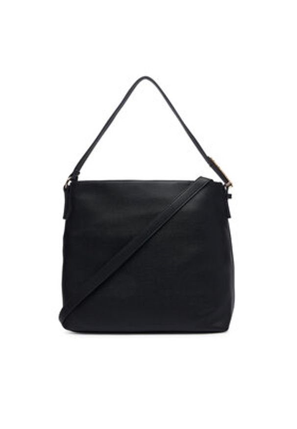 VALENTINO - Valentino Torebka Helen VBS9N507G Czarny. Kolor: czarny. Materiał: skórzane
