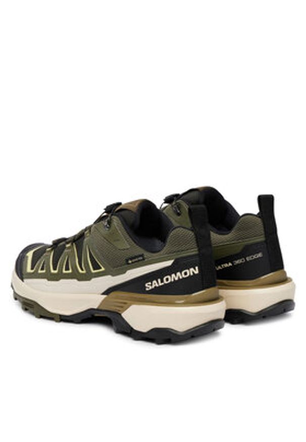 salomon - Salomon Trekkingi X Ultra 360 Edge Gtx L49097900 Zielony. Kolor: zielony. Materiał: materiał. Sport: turystyka piesza