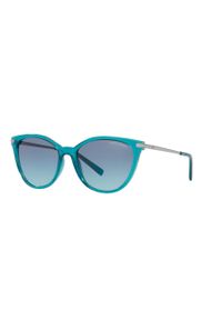 Armani Exchange Okulary przeciwsłoneczne damskie. Kolor: niebieski