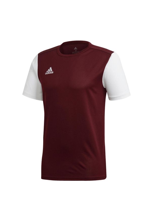 Adidas - Koszulka piłkarska męska adidas Estro 19 Jersey. Kolor: biały, wielokolorowy, niebieski. Materiał: jersey. Sport: piłka nożna