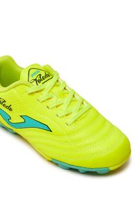 Joma Buty do piłki nożnej Toledo Jr TOJW2411HG Żółty. Kolor: żółty. Materiał: skóra