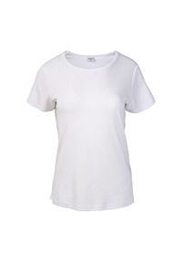 Hi-tec - T-shirt Damski Z Krótkim Rękawem Lofe. Kolor: biały. Długość rękawa: krótki rękaw. Długość: krótkie