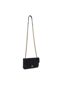 Lauren Ralph Lauren - LAUREN RALPH LAUREN Torebka 432977374001 Czarny. Kolor: czarny. Materiał: skórzane #4