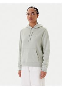 Tommy Jeans Bluza Flag DW0DW19958 Zielony Regular Fit. Kolor: zielony. Materiał: bawełna