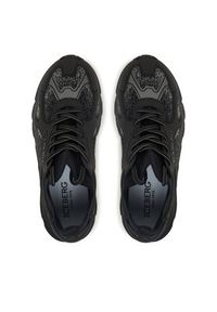 Iceberg Sneakersy IUSOCK Czarny. Kolor: czarny. Materiał: skóra #6