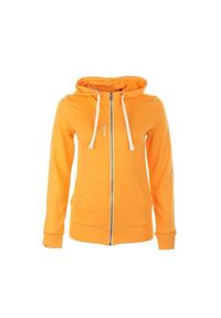 Bluza sportowa damska Reebok EL FT Full Zip. Typ kołnierza: kaptur. Kolor: pomarańczowy