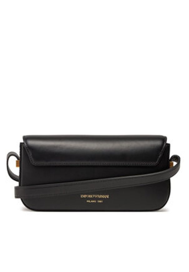 Emporio Armani Torebka EW001212 AF14786 UC001 Czarny. Kolor: czarny. Materiał: skórzane