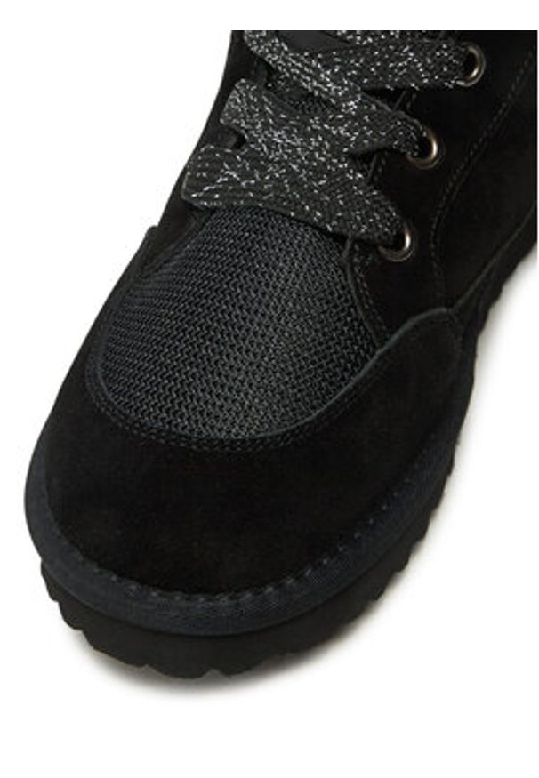 Liu Jo Trzewiki Jil 03 SF4247 PX027 Czarny. Kolor: czarny. Materiał: zamsz, skóra