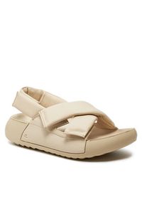 ecco - ECCO Sandały Cozmo Pf W 20665301378 Brązowy. Kolor: brązowy. Materiał: skóra #5