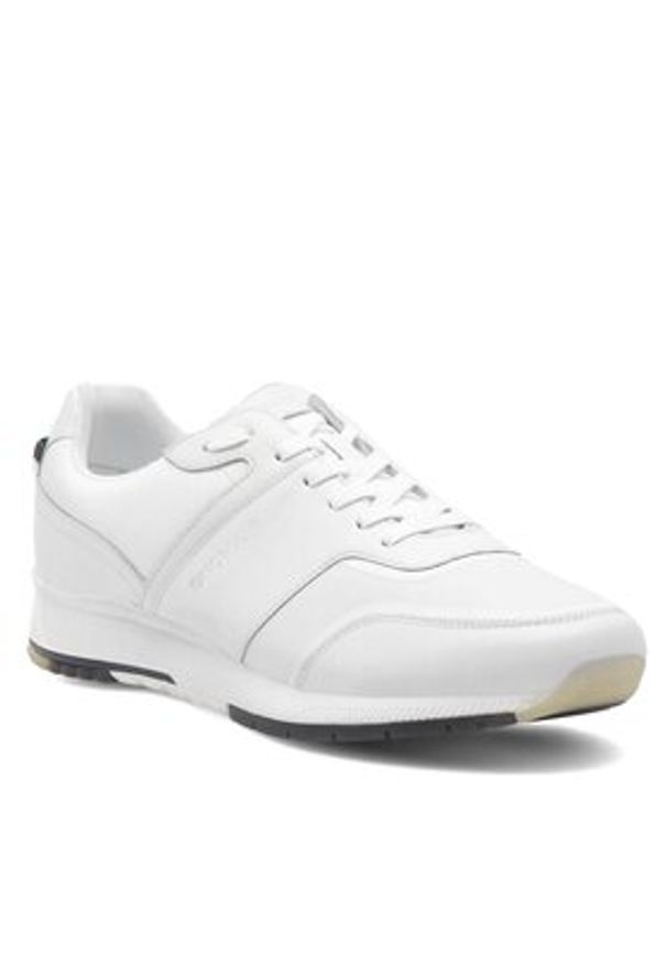Gino Rossi Sneakersy TORINO-02 123AM Biały. Kolor: biały. Materiał: materiał