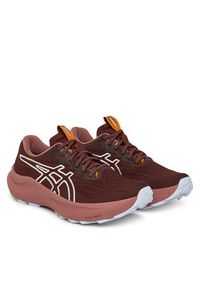 Asics Buty do biegania Gt-2000 14 Tr 1012B902 Bordowy. Kolor: czerwony. Materiał: materiał, mesh #6