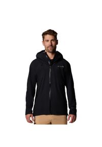 columbia - Kurtka softshell męska Columbia Northwest Explorer 3L Shell. Kolor: czarny. Materiał: softshell