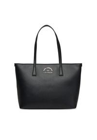 Karl Lagerfeld - KARL LAGERFELD Torebka A3W30314 Czarny. Kolor: czarny. Materiał: skórzane
