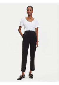 Karl Lagerfeld - KARL LAGERFELD Chinosy A3W10098 Czarny Slim Fit. Kolor: czarny. Materiał: syntetyk #3