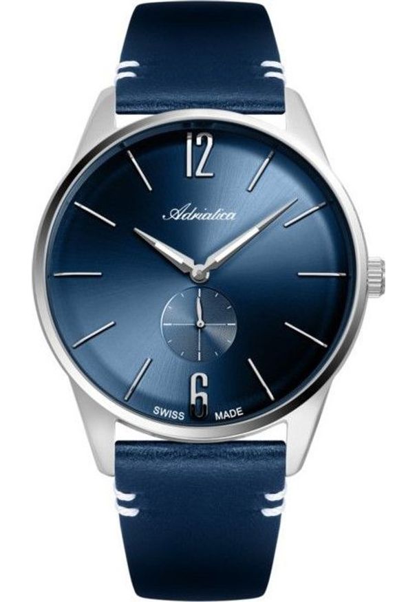Zegarek męski Adriatica A8264.5255QXL niebieski. Kolor: niebieski
