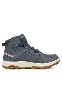 salomon - Trekkingi Salomon. Kolor: szary. Technologia: Thinsulate. Sport: turystyka piesza #1