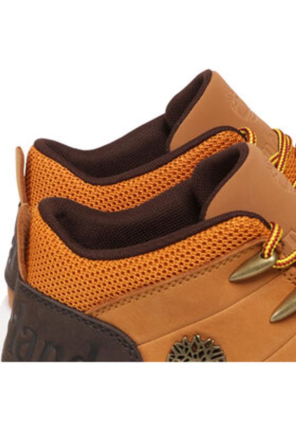 Timberland Sneakersy Sprint Trekker Mid TB0A257D231 Brązowy. Kolor: brązowy. Materiał: skóra, nubuk. Sport: bieganie