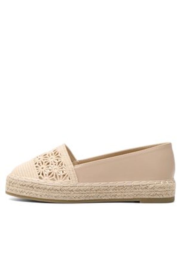 DeeZee Espadryle HER SOUL WSS990-204 Beżowy. Kolor: beżowy. Materiał: materiał