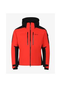Kurtka narciarska unisex Kilpi DEXEN-U premium. Kolor: czerwony. Materiał: nylon. Sport: narciarstwo