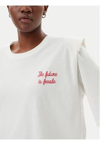 ViCOLO T-Shirt RD0013 Biały Regular Fit. Kolor: biały. Materiał: bawełna #4