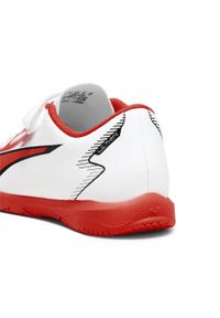 Kids Puma Jr Ultra Football Buty - White/Black/Orchid 29. Kolor: czerwony, wielokolorowy, czarny. Sport: piłka nożna
