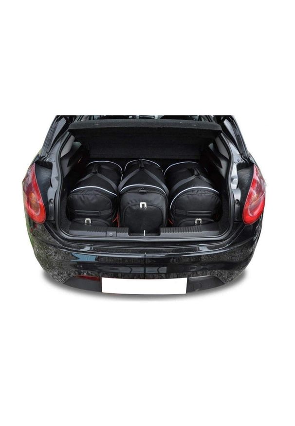 KJUST - Torby Do Bagażnika Fiat Bravo 2006-2015 3Szt Kjust. Kolor: czarny. Styl: sportowy