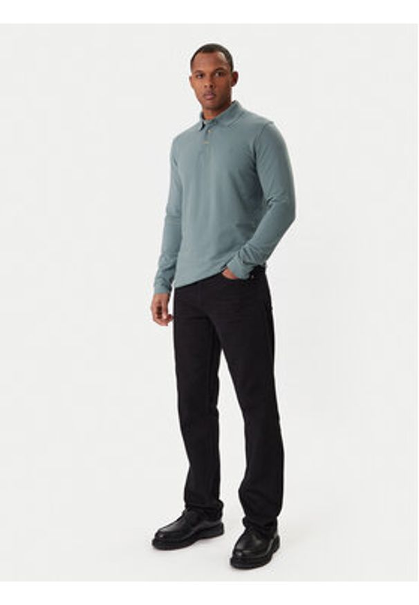 Jack & Jones Polo William 12269034 Niebieski Regular Fit. Typ kołnierza: polo. Kolor: niebieski. Materiał: bawełna