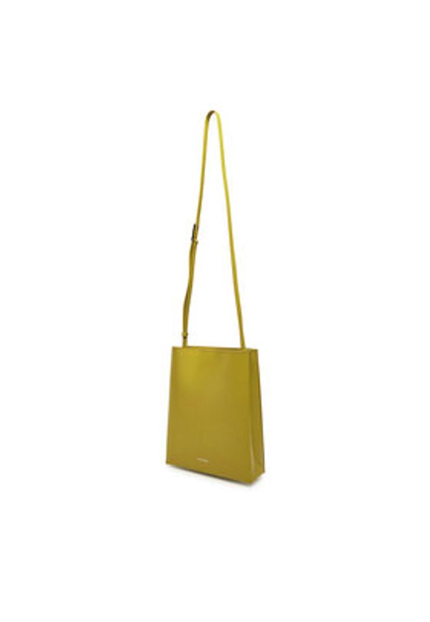 Calvin Klein Torebka Line Ns Crossbody Lth Bag LV04F3005G Zielony. Kolor: zielony. Materiał: skórzane