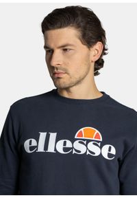 Bluza męska Ellesse Succiso Granatowy. Kolor: niebieski. Wzór: kolorowy. Sezon: lato. Styl: street #4