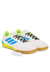 Adidas - adidas Buty do piłki nożnej Top Sala Competition II JP6983 Biały. Kolor: biały. Materiał: zamsz, skóra #3
