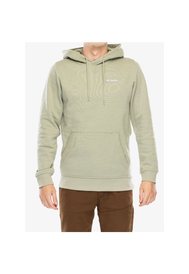 columbia - Bluza z kapturem męska Columbia Meridian Creek Hoodie. Typ kołnierza: kaptur. Kolor: zielony. Sport: turystyka piesza
