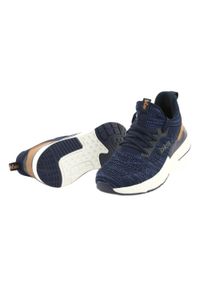 Lee Cooper Sportowe buty meskie LCW-21-29-0175M Nany brązowe granatowe niebieskie. Zapięcie: sznurówki. Kolor: niebieski, brązowy, wielokolorowy. Materiał: materiał, skóra, guma. Szerokość cholewki: normalna